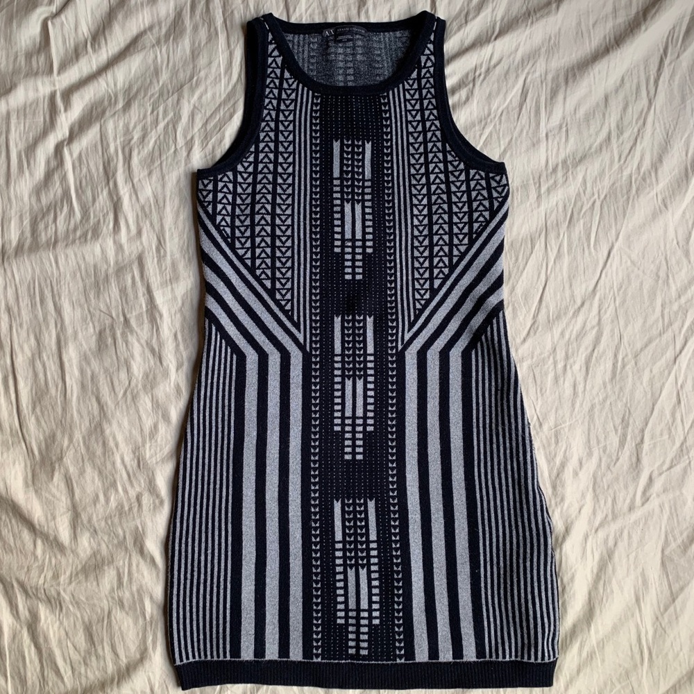 Armani Exchange mini stretch dress